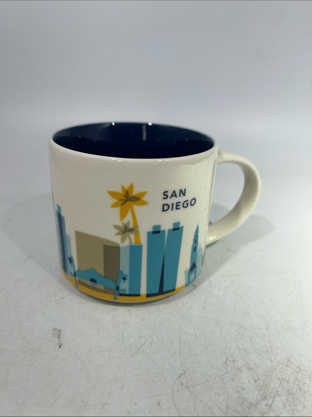 San Diego Ceramic City Skyline Starbucks You are here collection mug